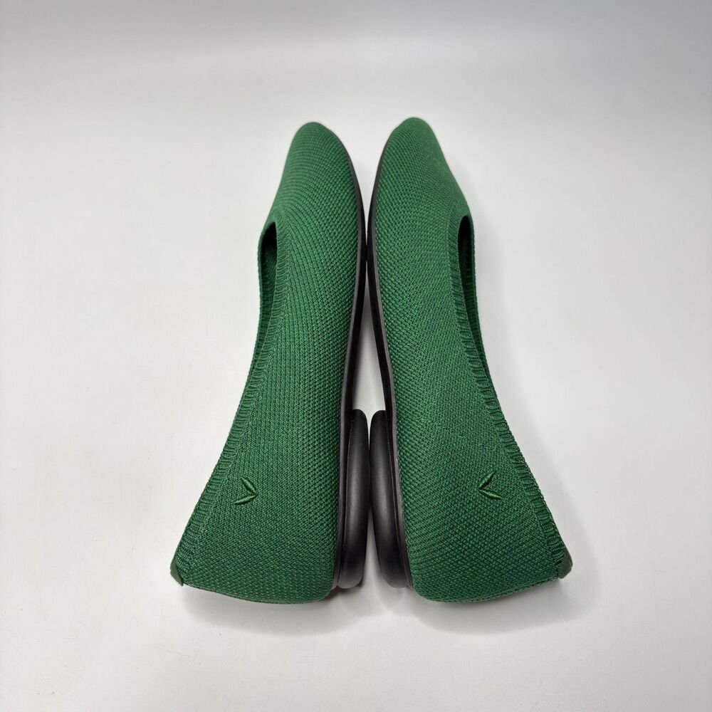 VIVAIA Margot 2.0 Green Knit Flats Size EU38/US 7-7.5 Work/Commute/Comfy - Picture 6 of 8
